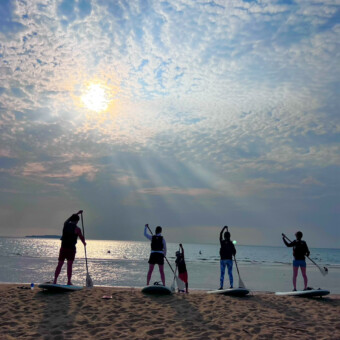 サンセットSUPも人気です!